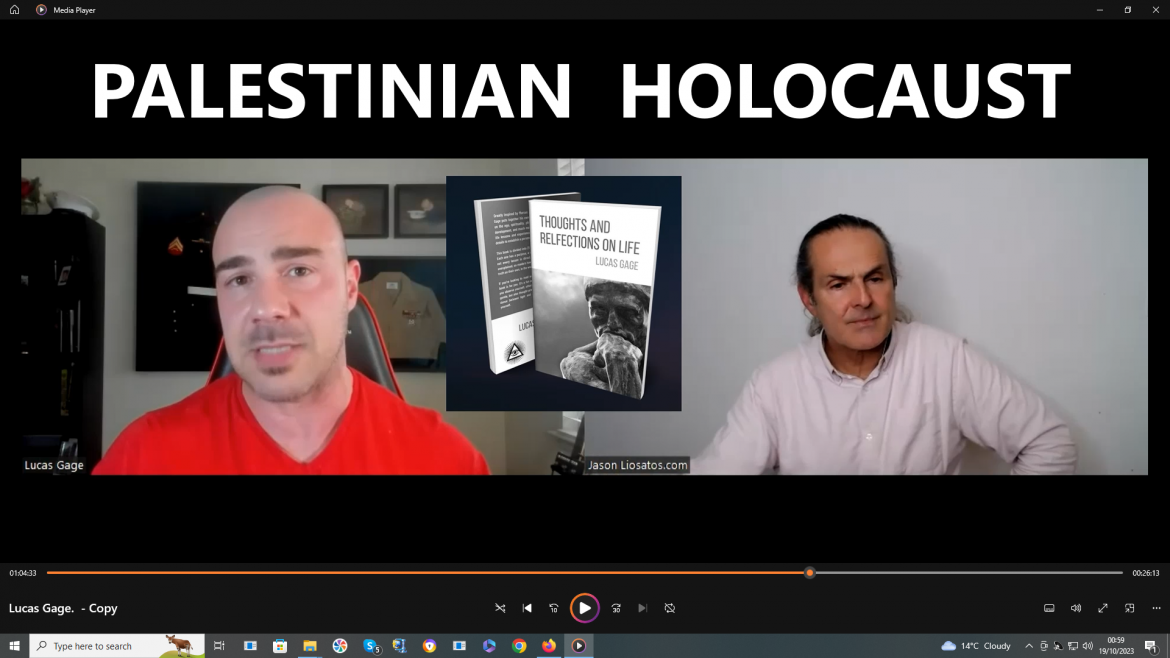Palestinian Holocaust – Lucas Gage Interview with Jason Liosatos