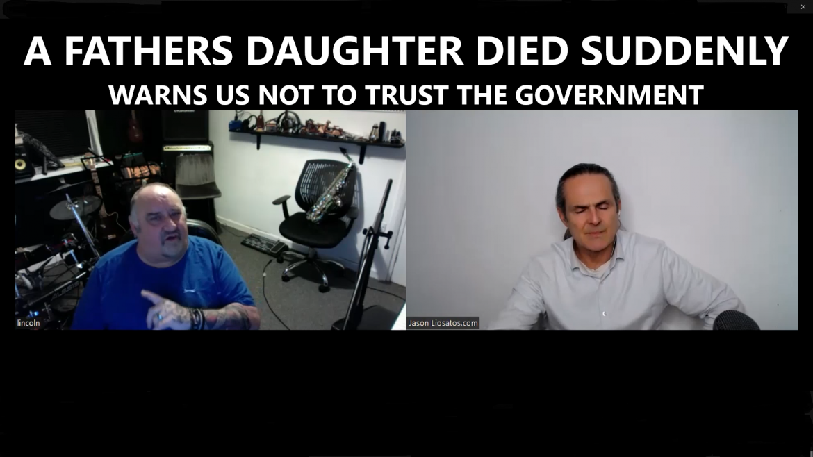 Daughter Died Suddenly – Father Warns Do Not Trust The Government